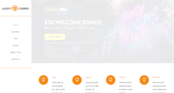 Desktop Screenshot of luckyfoxcasino.com